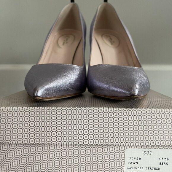SJP by Sarah Jessica Parker Fawn Pumps Lavender Leather - Picture 4 of 6